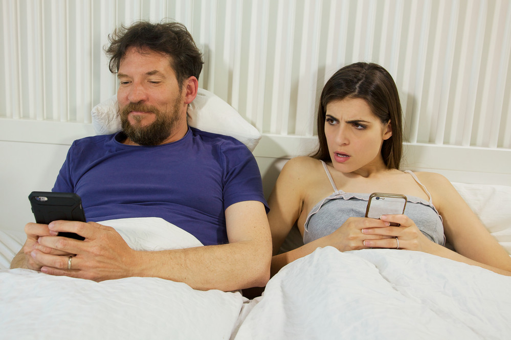 Spying on a spouse's phone